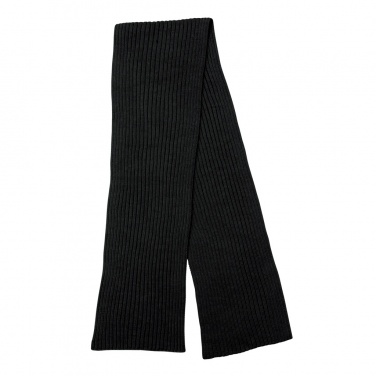 Logo trade promotional products image of: Impact AWARE™ Polylana® knitted scarf 180 x 25cm