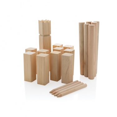 Logotrade advertising product picture of: Wooden kubb set