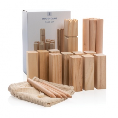 Logotrade promotional merchandise picture of: Wooden kubb set