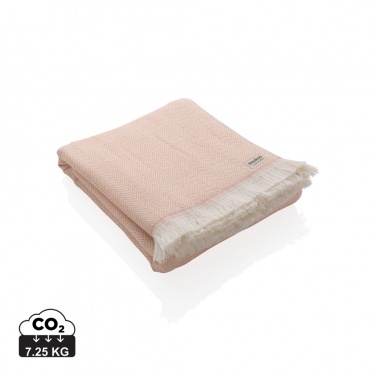 Logo trade promotional products image of: Ukiyo Hisako AWARE™ 4 Seasons towel/blanket 100x180