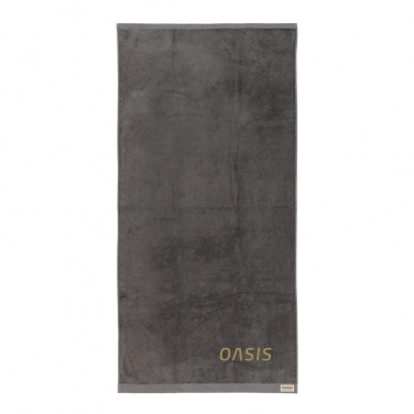 Logo trade promotional item photo of: Ukiyo Sakura AWARE™ 500 gsm bath towel 70x140cm