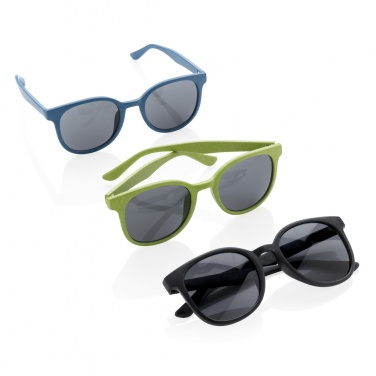 Logo trade promotional giveaways picture of: Wheat straw fibre sunglasses