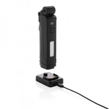 Logo trade business gifts image of: Gear X RCS rPlastic USB rechargeable worklight