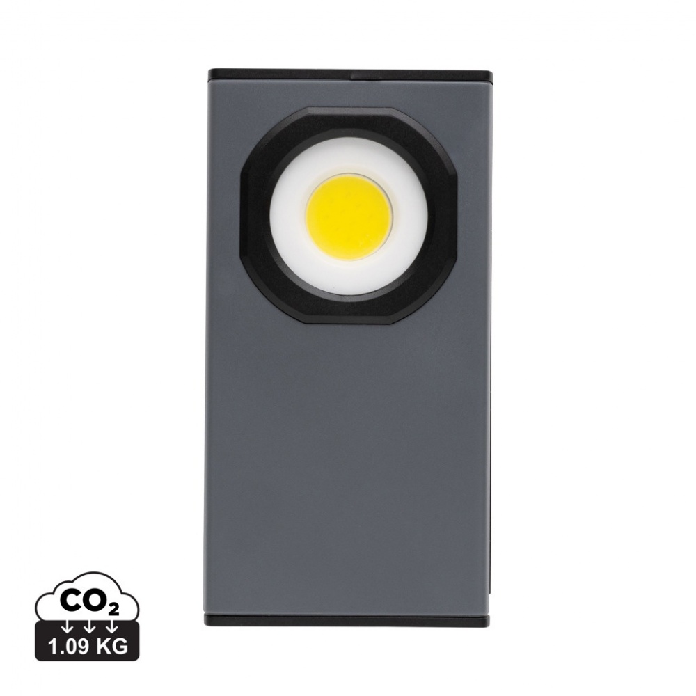 Logotrade promotional product picture of: Gear X RCS recycled plastic USB pocket work light 260 lumen