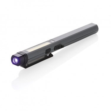 Logo trade business gift photo of: Gear X RCS recycled plastic USB rechargeable pen light