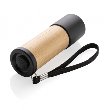 Logotrade promotional items photo of: Bamboo and RCS certfied recycled plastic torch