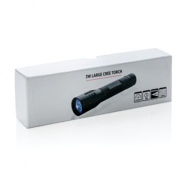 Logotrade promotional products photo of: 3W large CREE torch