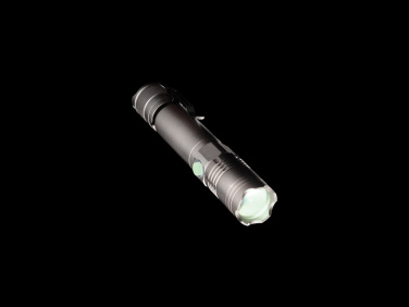 Logo trade promotional giveaway photo of: Rechargeable 3W flashlight