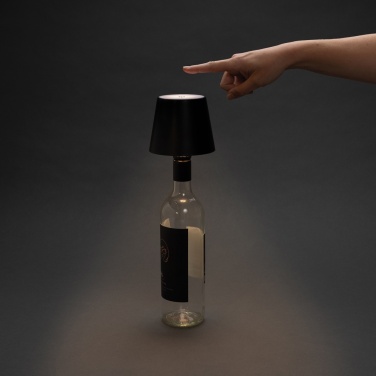 Logo trade corporate gifts picture of: BottleGlow RCS recycled plastic bottle lamp