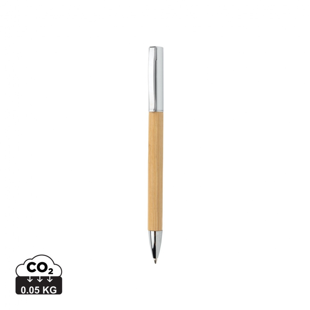 Logotrade promotional products photo of: Modern bamboo pen