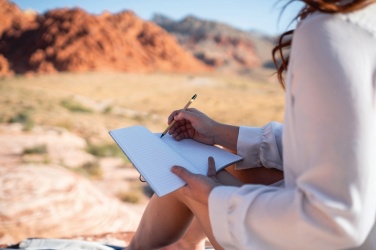 Logotrade promotional product picture of: Bamboo infinity pencil with eraser