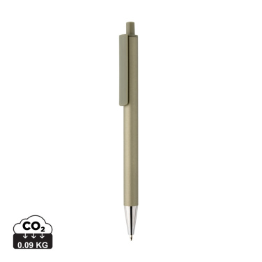 Logotrade promotional gift image of: Amisk RCS certified recycled aluminum pen