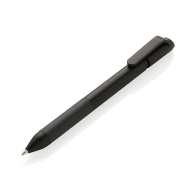 Logo trade promotional product photo of: TwistLock GRS certified recycled ABS pen