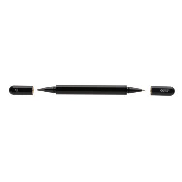 Logotrade promotional merchandise image of: Swiss Peak Storm RCS recycled aluminum dual tip pen