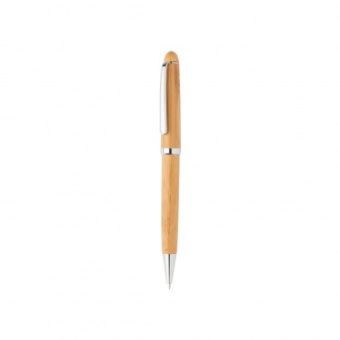 Logo trade promotional gifts picture of: Bamboo pen in box