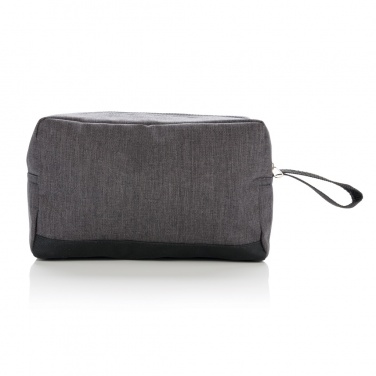 Logo trade promotional products image of: Classic two tone toiletry bag