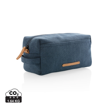 Logo trade advertising product photo of: Canvas toiletry bag PVC free