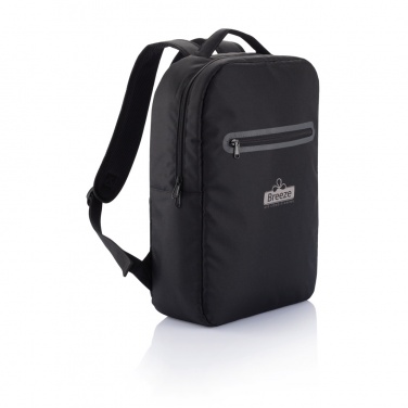 Logo trade promotional giveaway photo of: London laptop backpack PVC free