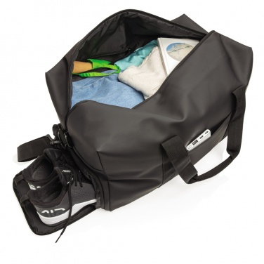 Logotrade promotional merchandise image of: Smooth PU weekend duffle