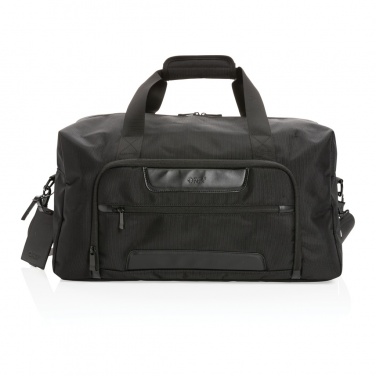 Logo trade promotional merchandise photo of: Swiss Peak AWARE™ RPET Voyager weekend bag
