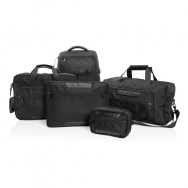 Logotrade corporate gift picture of: Swiss Peak AWARE™ RPET Voyager weekend bag