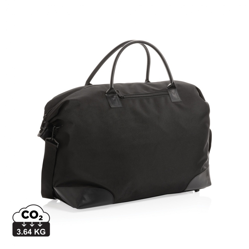 Logo trade business gift photo of: Impact Aware™ RPET 1200D Weekend bag