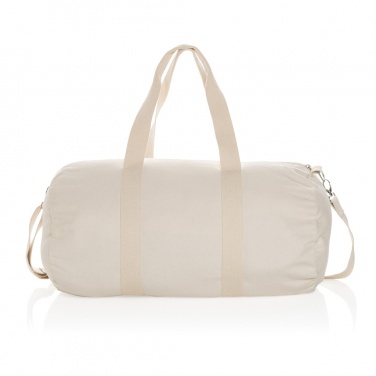 Logotrade business gift image of: Impact Aware™ 285gsm rcanvas duffel bag undyed