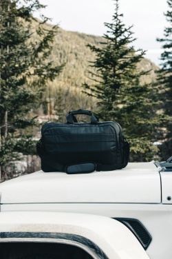 Logo trade business gift photo of: Armond AWARE™ RPET weekend duffel bag