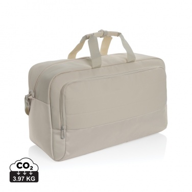 Logo trade promotional gifts image of: Armond AWARE™ RPET weekend duffel bag