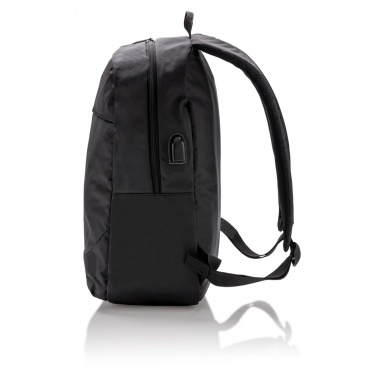 Logo trade business gift photo of: Power USB laptop backpack