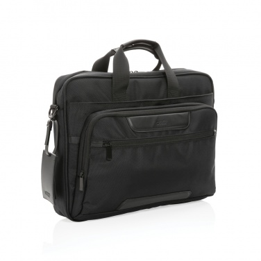 Logotrade corporate gifts photo of: Swiss Peak AWARE™ RPET Voyager 15.6" laptop bag