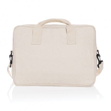 Logotrade promotional merchandise picture of: Laluka AWARE™ recycled cotton 15.4 inch laptop bag