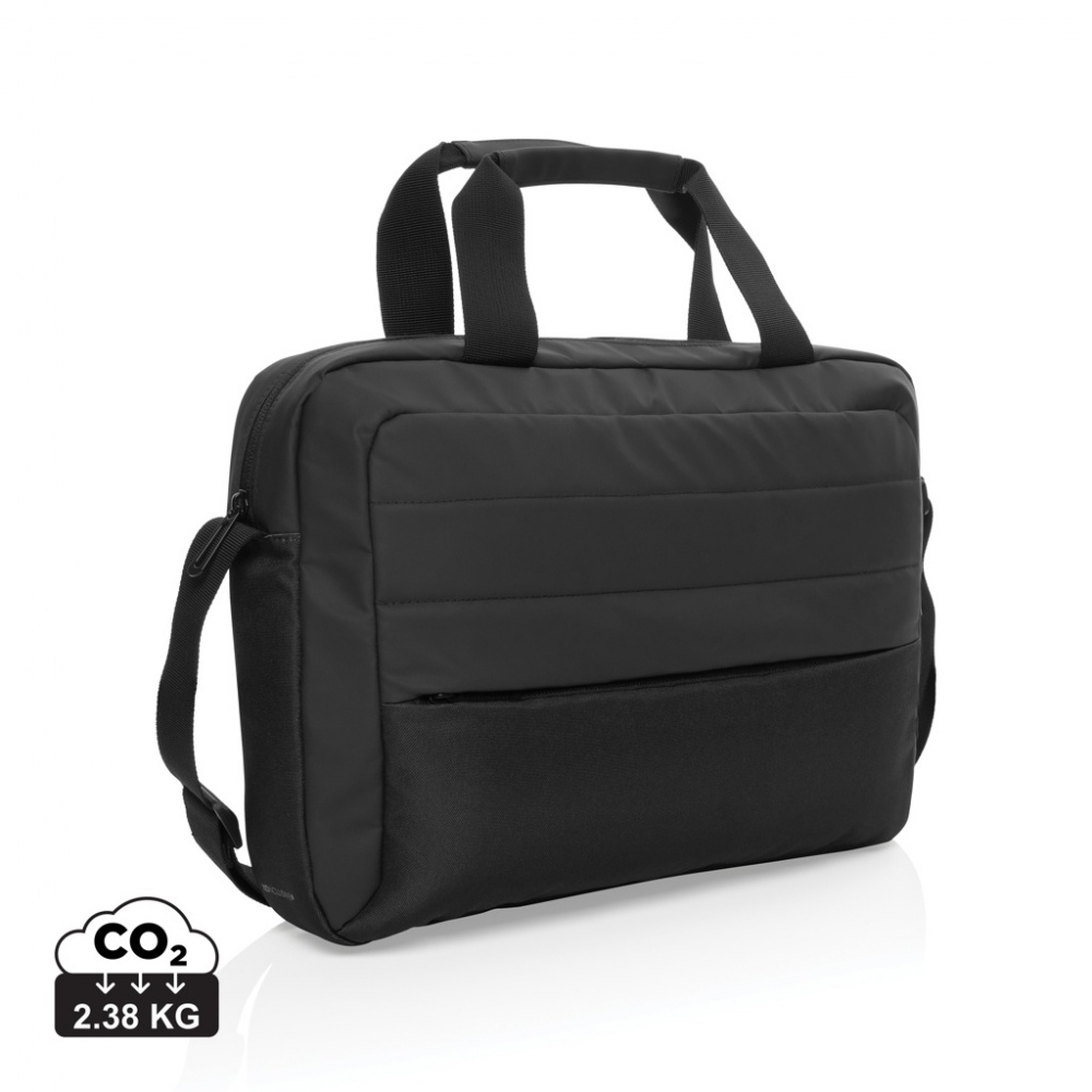 Logo trade promotional item photo of: Armond AWARE™ RPET 15.6 inch laptop bag