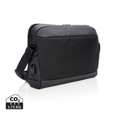 Logotrade promotional product picture of: Madrid RFID USB 15.6" laptop bag PVC free