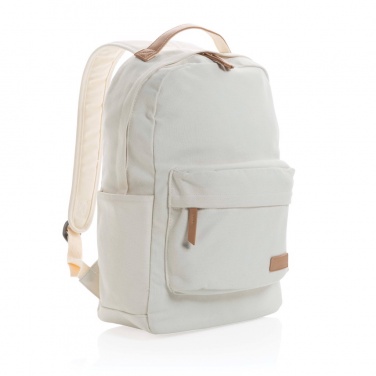 Logotrade corporate gift picture of: Impact AWARE™ 16 oz. recycled canvas backpack