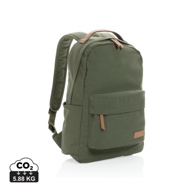 Logotrade promotional product image of: Impact AWARE™ 16 oz. recycled canvas backpack