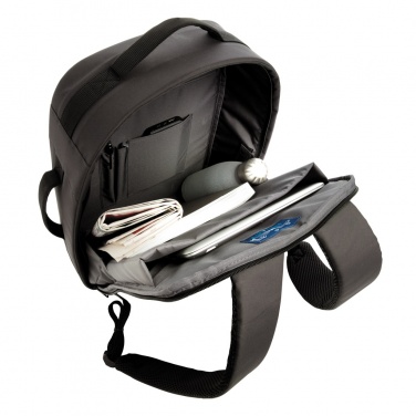 Logo trade promotional gift photo of: Impact AWARE™ RPET anti-theft 15.6" laptop backpack