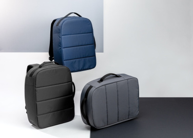 Logotrade promotional item picture of: Impact AWARE™ RPET anti-theft 15.6" laptop backpack