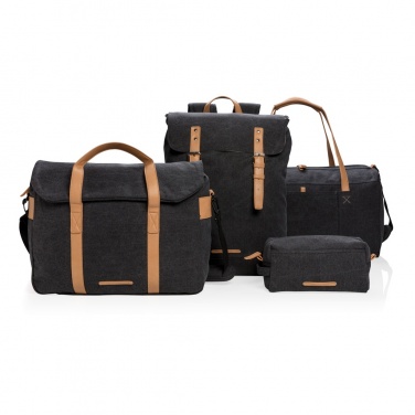 Logo trade corporate gifts picture of: Canvas travel/weekend bag PVC free