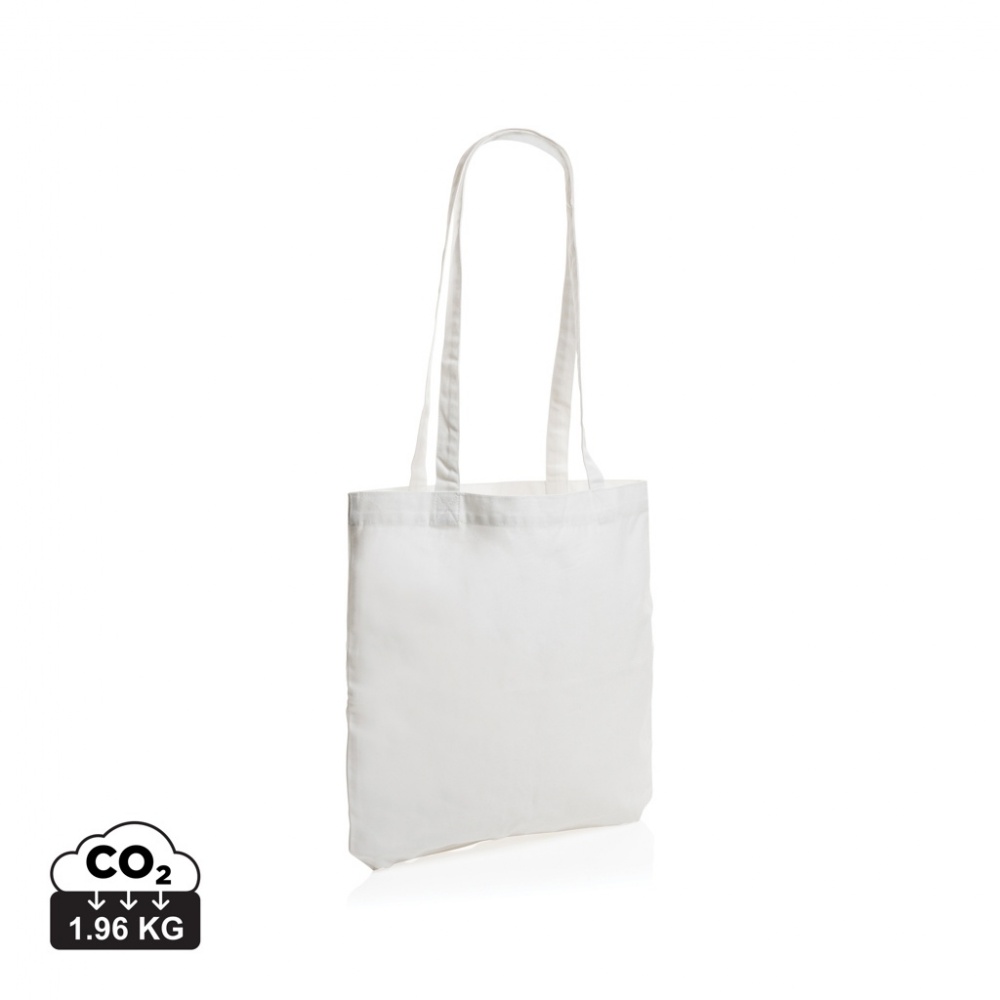 Logo trade promotional gift photo of: Impact AWARE™ recycled cotton tote 330 gsm