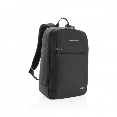 Logotrade promotional giveaway picture of: Swiss Peak laptop backpack with UV-C steriliser pocket