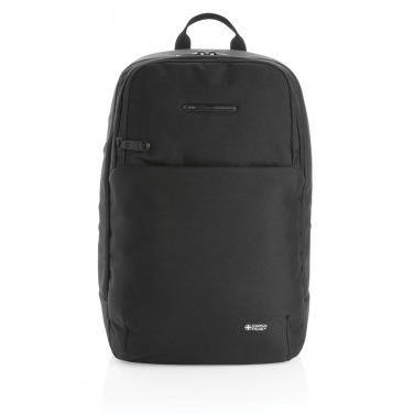 Logotrade promotional gift image of: Swiss Peak laptop backpack with UV-C steriliser pocket