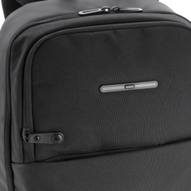 Logotrade promotional giveaways photo of: Swiss Peak laptop backpack with UV-C steriliser pocket