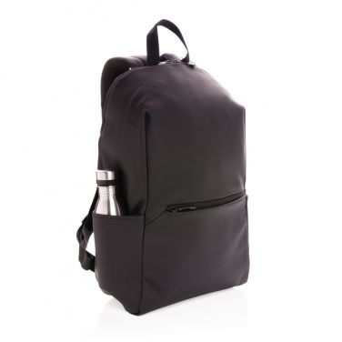 Logotrade advertising products photo of: Smooth PU 15.6"laptop backpack