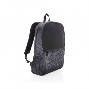 Logo trade advertising products image of: AWARE™ RPET Reflective laptop backpack
