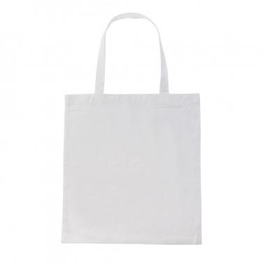 Logo trade corporate gift photo of: Impact AWARE™ Recycled cotton tote 145g