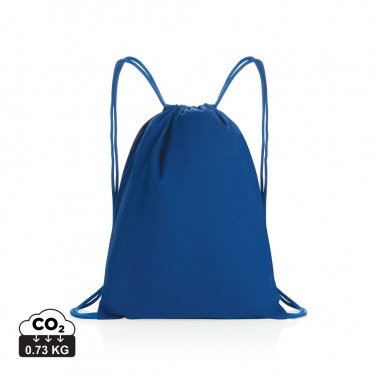 Logo trade promotional items picture of: Impact AWARE™ recycled cotton drawstring backpack 145g