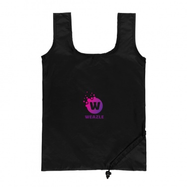 Logo trade promotional giveaways image of: Impact AWARE™ RPET 190T foldable shopper