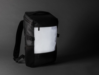 Logotrade promotional gift image of: PU high visibility easy access 15.6" laptop backpack