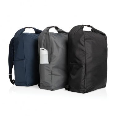 Logotrade promotional merchandise image of: Impact AWARE™ RPET lightweight rolltop backpack